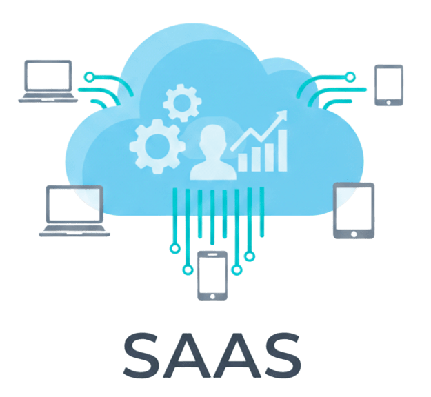 Logo SaaS (Software as a Service)