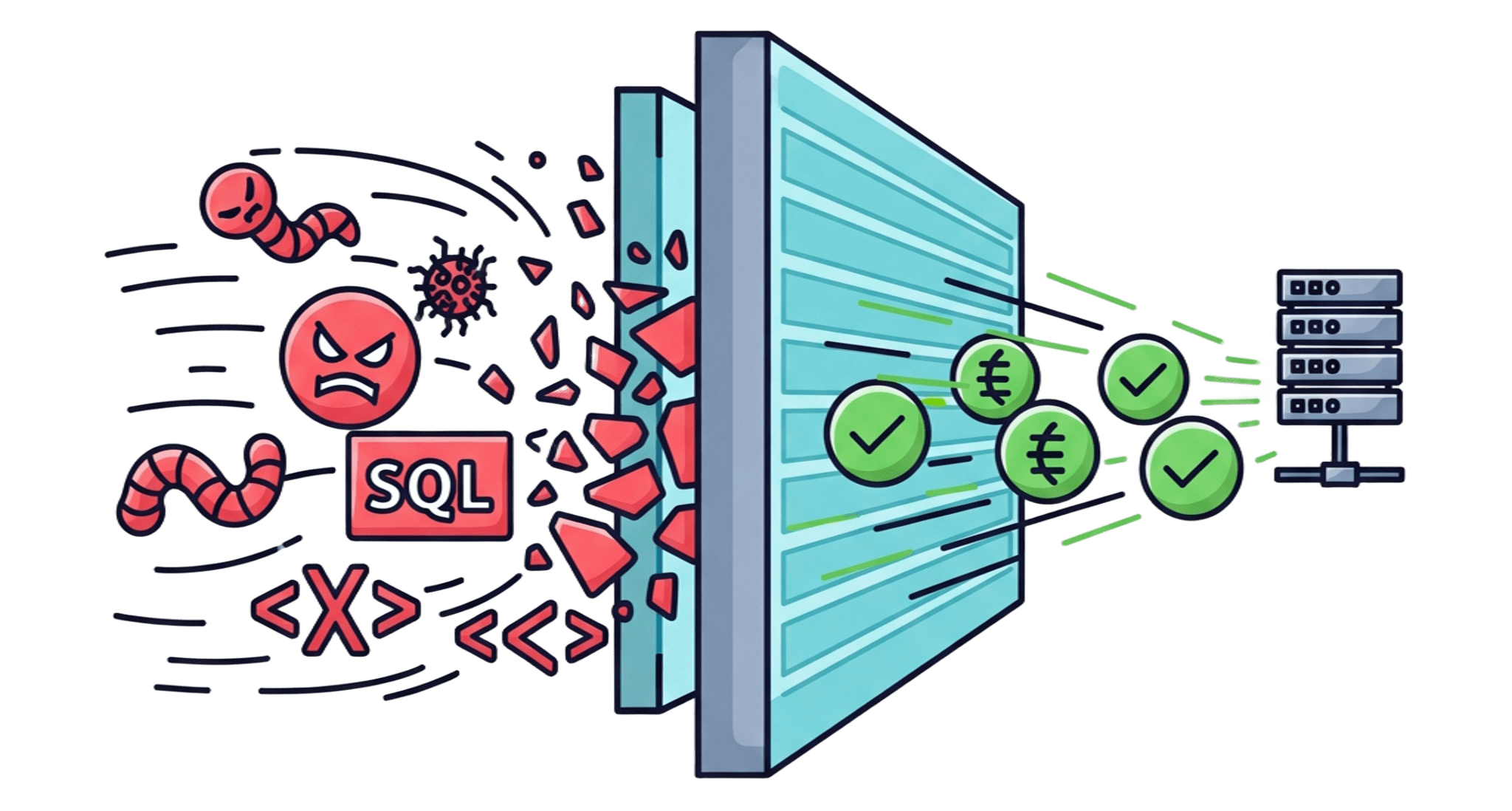 Logo WAF (Web Application Firewall)